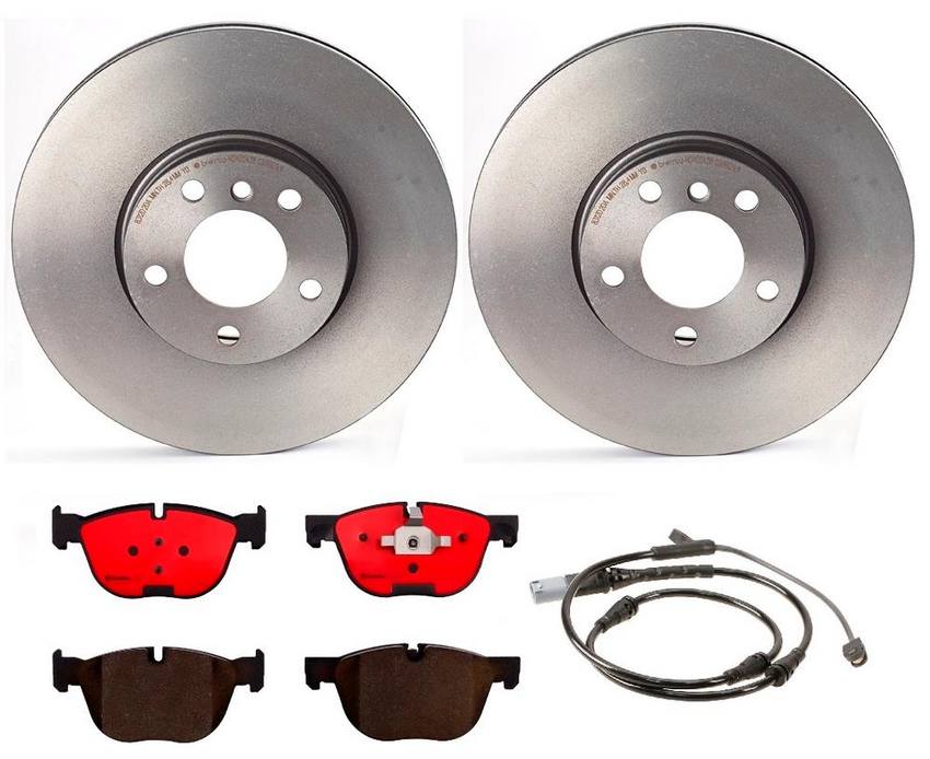 BMW Brembo Brake Kit - Pads and Rotors Front (332mm) (Ceramic) 34356792567 - Brembo 1521018KIT